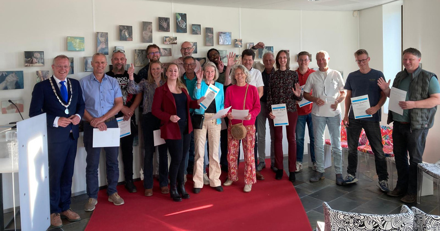 Certificaat politiek actief 25